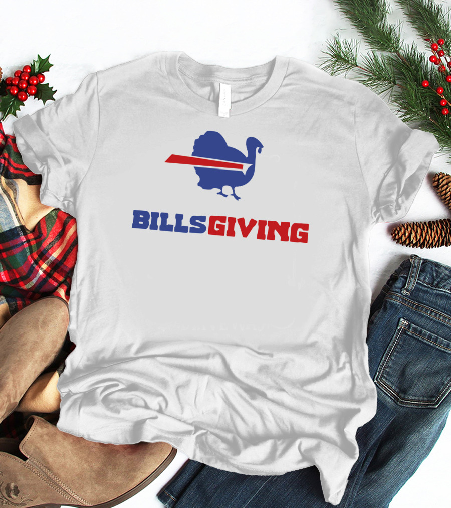 Billsgiving Buffalo Football Turkey T-Shirt