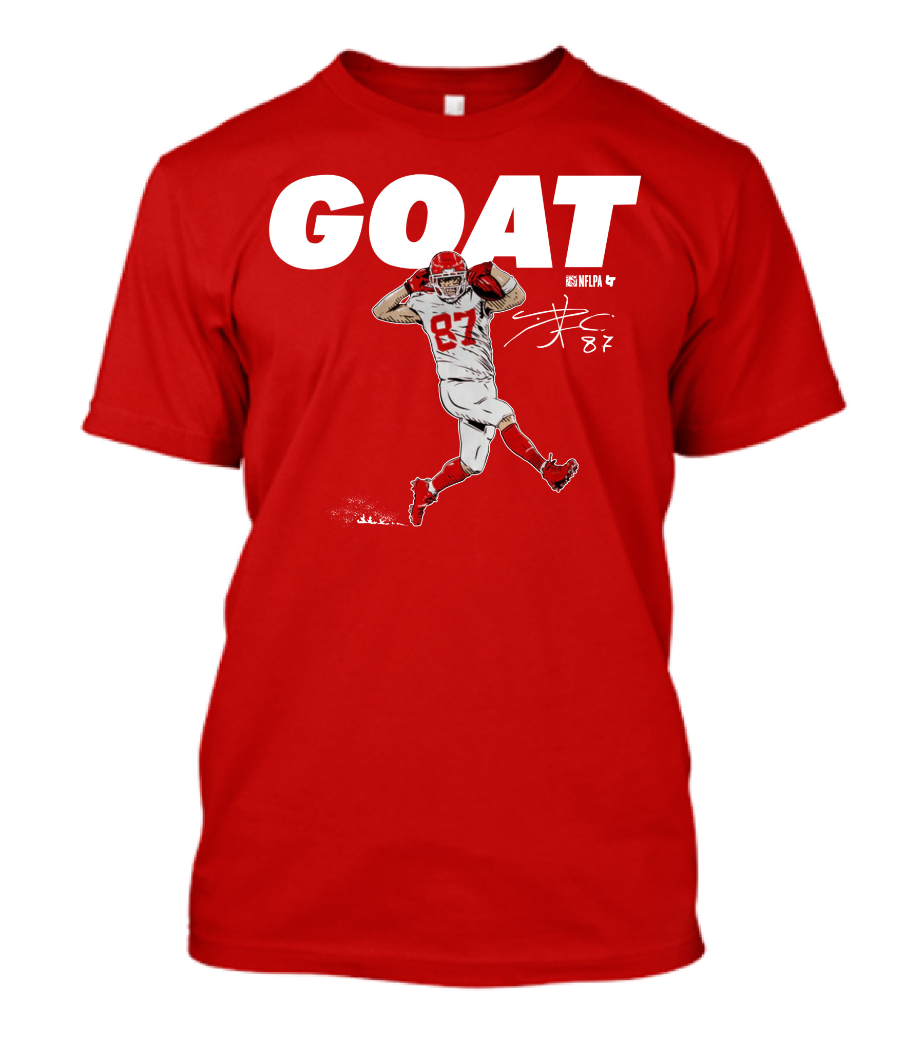 GOAT NFLPA 87 T-Shirt