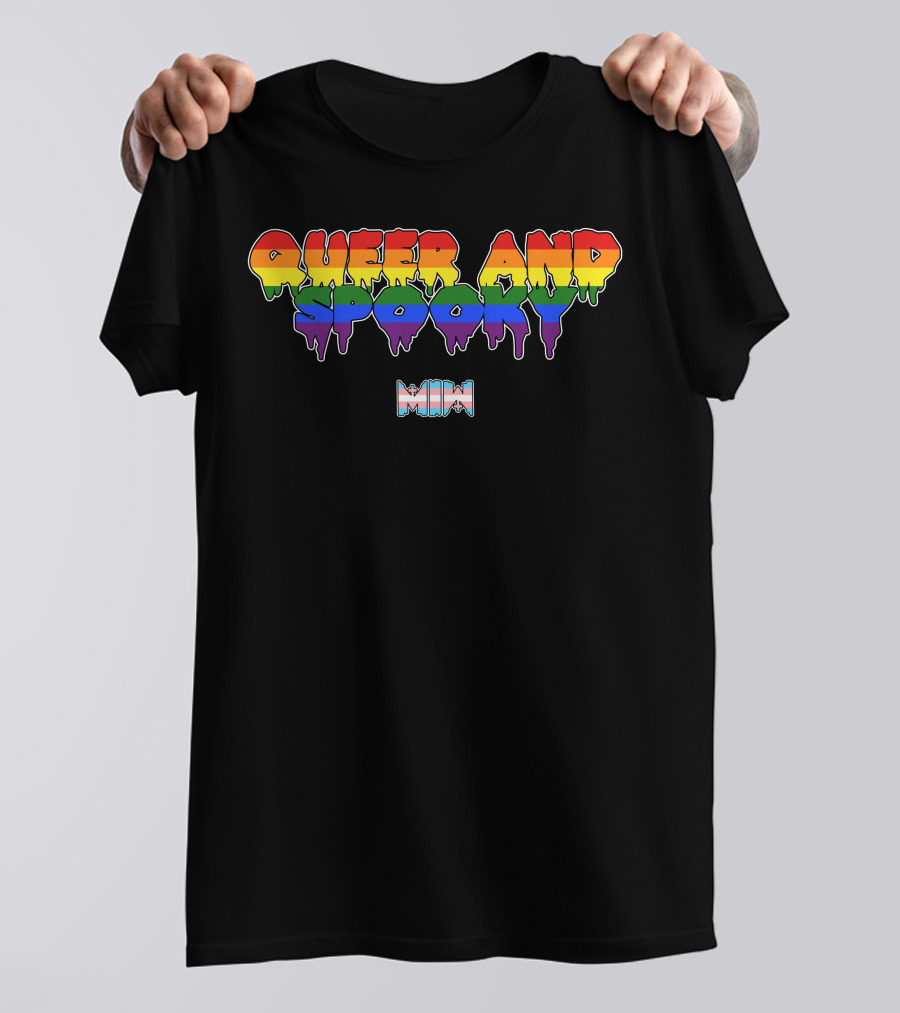 Queer And Spooky Rainbow MIN T-Shirt
