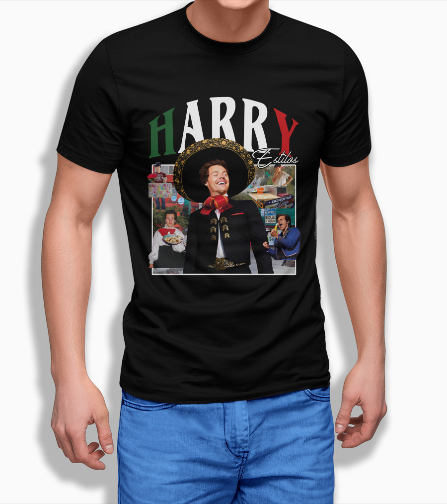 Regal Linea Continua Harry Estilos Mariachi And Street Food Imagery Anthonypham T-Shirt