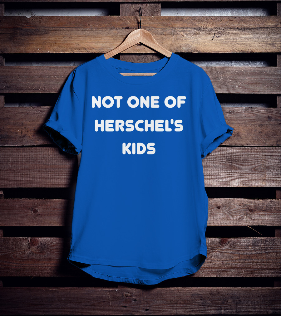 Not One Of Herschel's Kids Blue T-Shirt