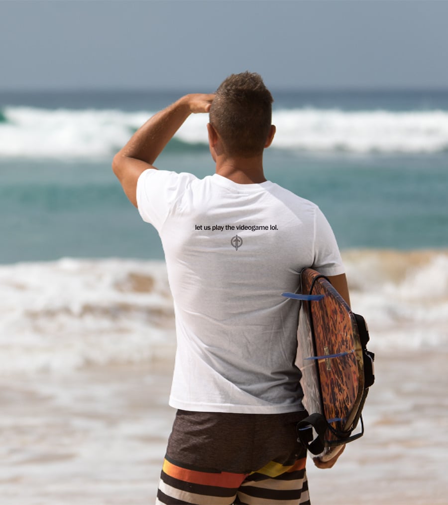 Golden Guardians Logo Let Us Play The Videogame LoL T-Shirt