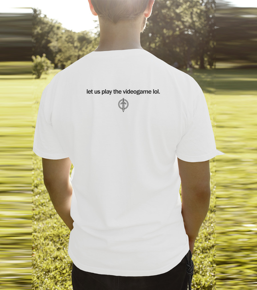 Golden Guardians Logo Let Us Play The Videogame LoL T-Shirt