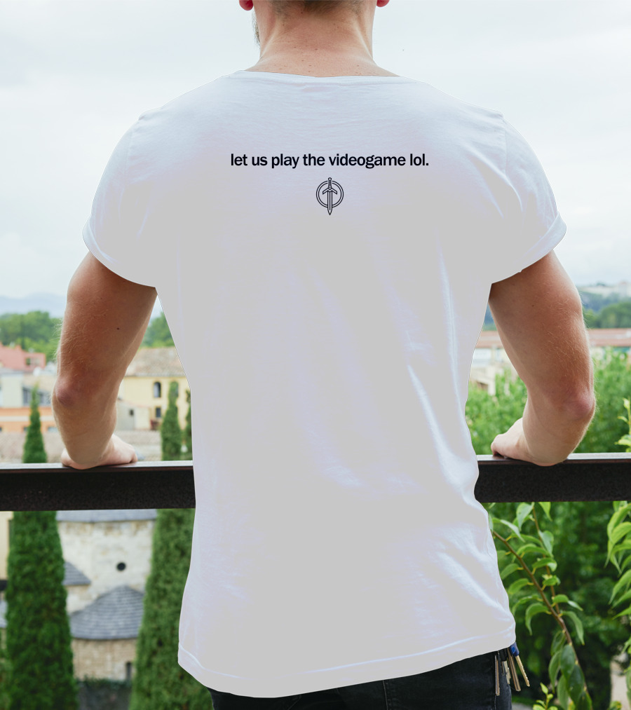 Golden Guardians Logo Let Us Play The Videogame LoL T-Shirt