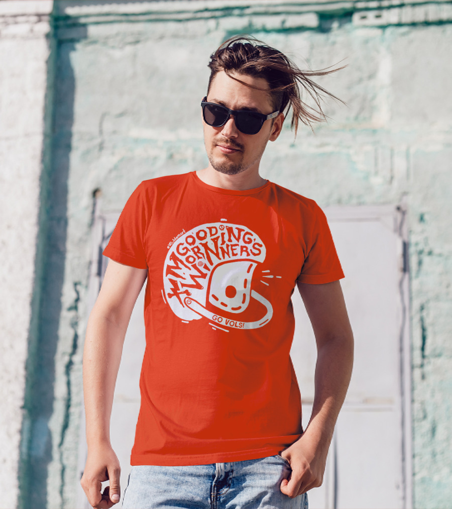 Good Morning Winners Go Vols Football Helmet T-Shirt