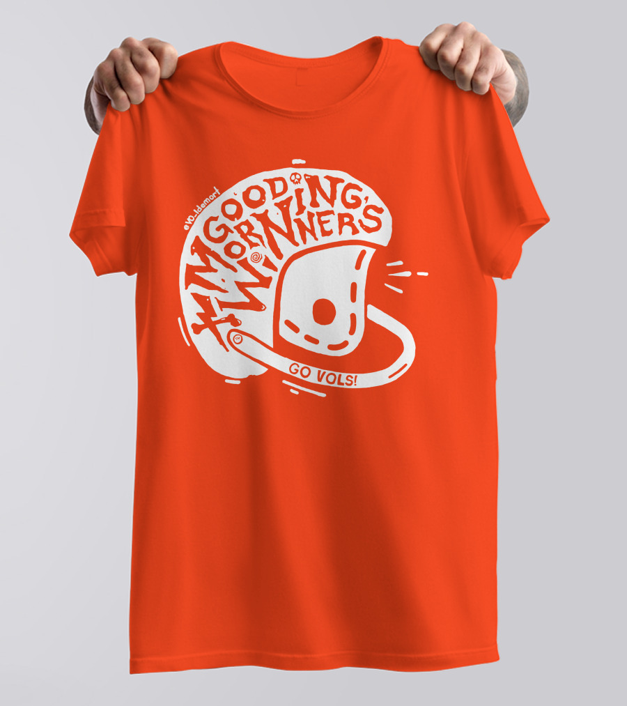 Good Morning Winners Go Vols Football Helmet T-Shirt