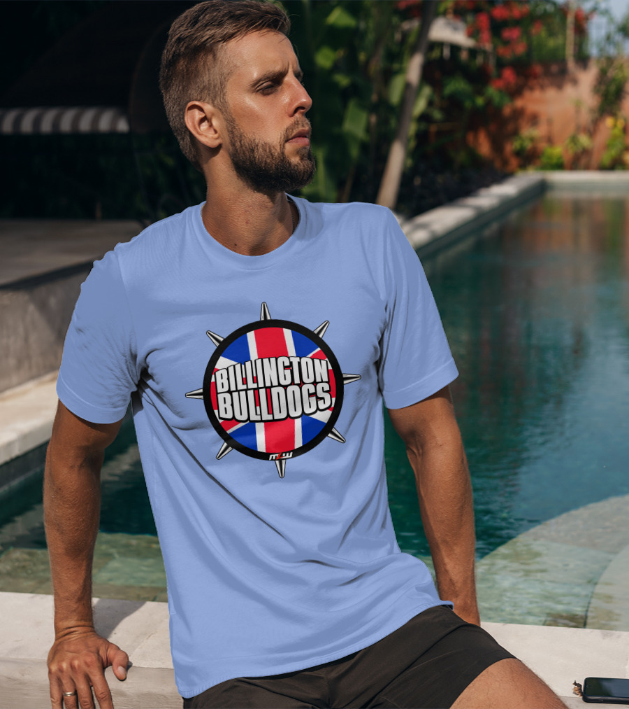 Billington Bulldogs Union Jack Spiked Emblem T-Shirt
