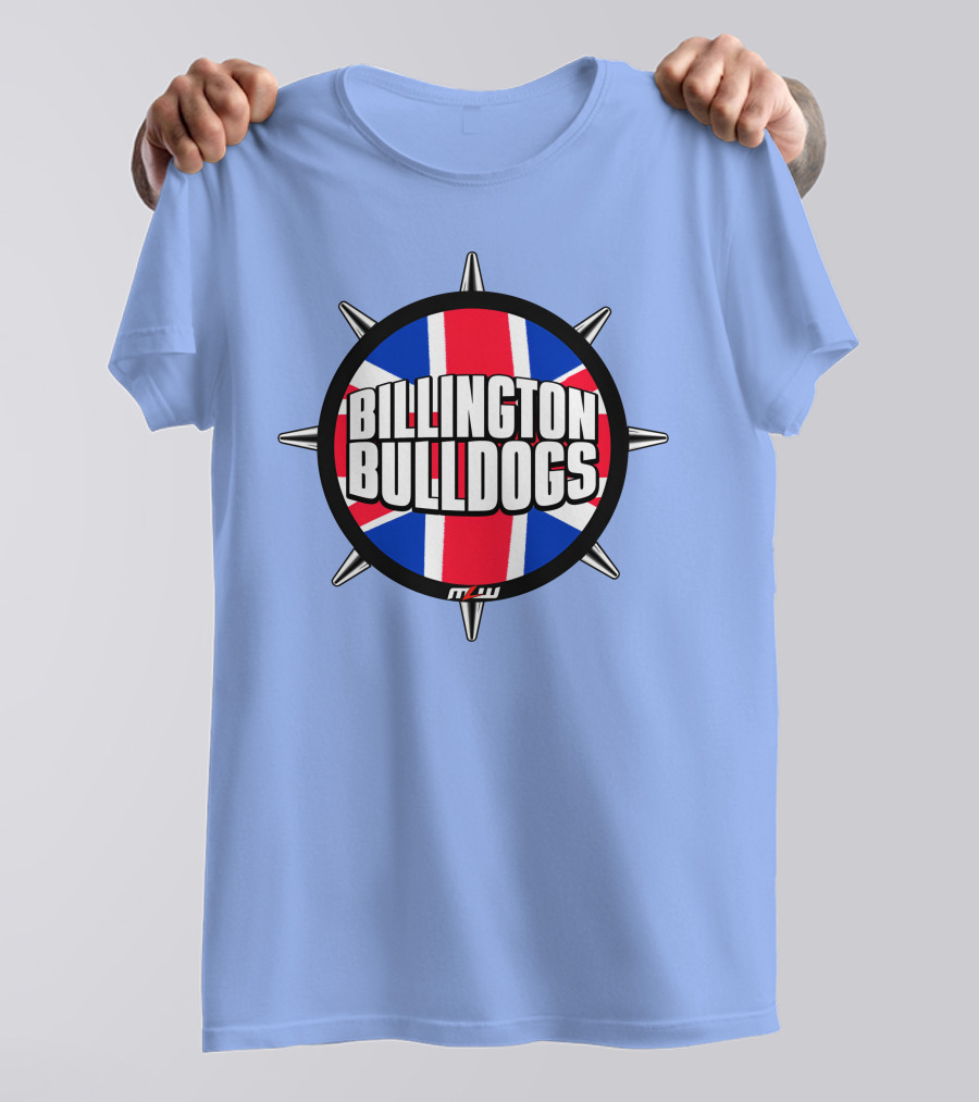 Billington Bulldogs Union Jack Spiked Emblem T-Shirt