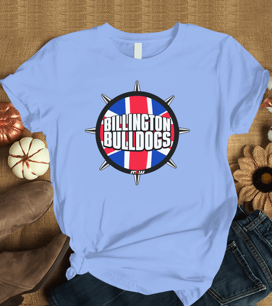 Billington Bulldogs Union Jack Spiked Emblem T-Shirt