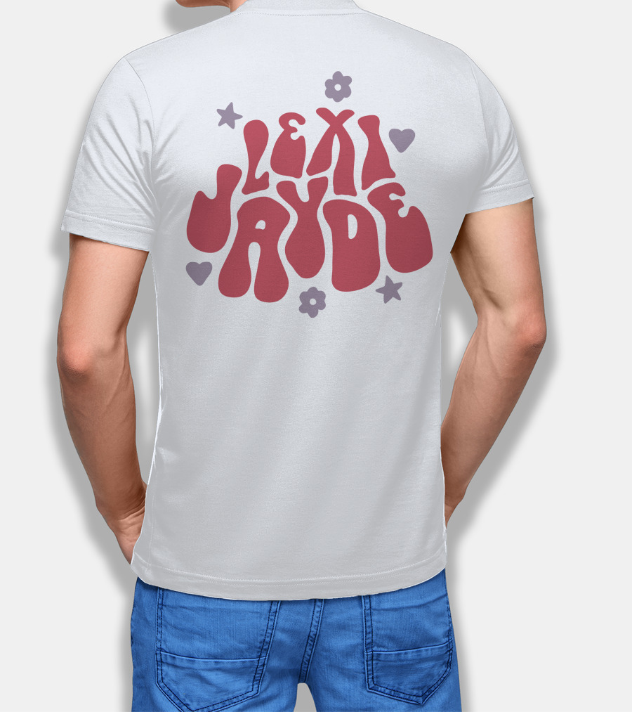 Lexi Jayde Retro Flower Heart Star Elements T-Shirt