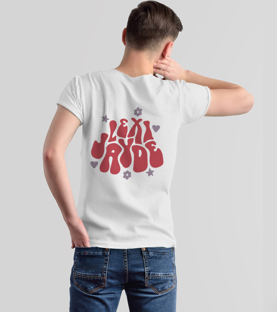 Lexi Jayde Retro Flower Heart Star Elements T-Shirt