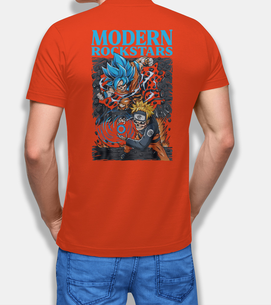 MODERN ROCKSTARS Anime Rockstars T-Shirt