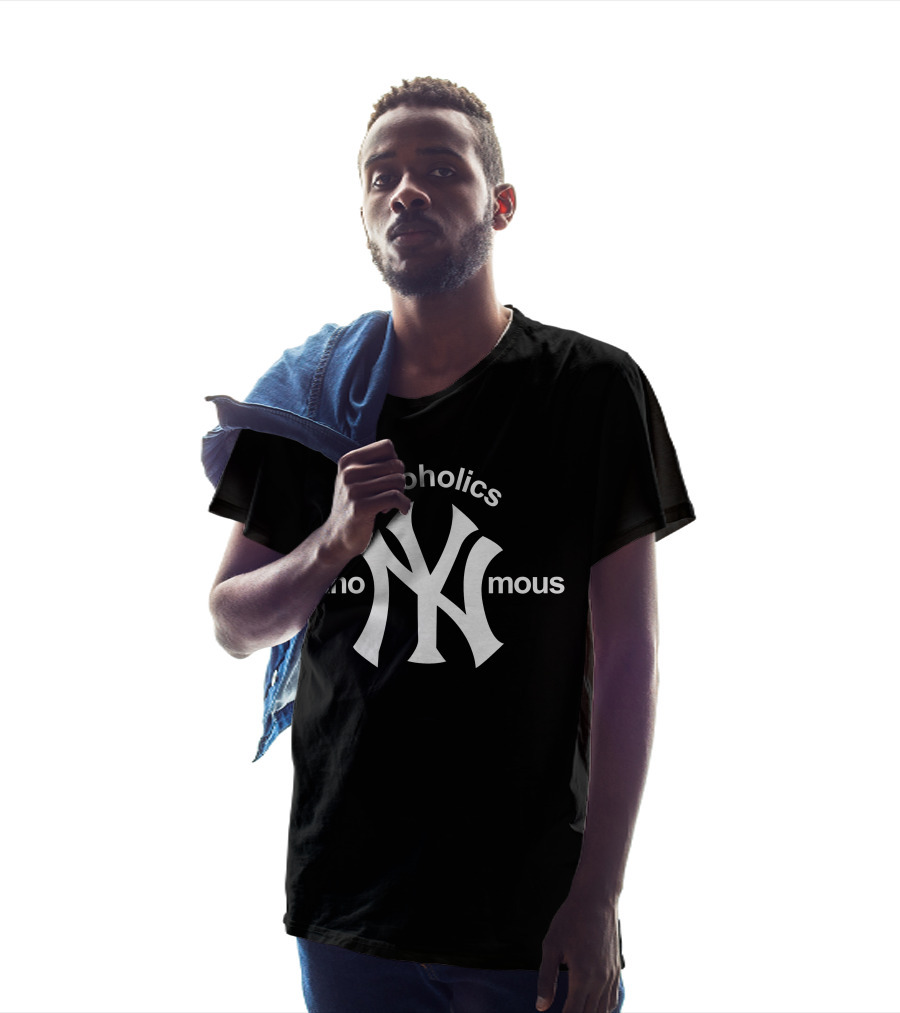 Ny Yankees Parody Alcoholics Anonymous T-Shirt