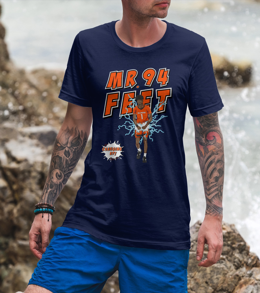 Illinois MR. 94 FEET Charging Up T-Shirt