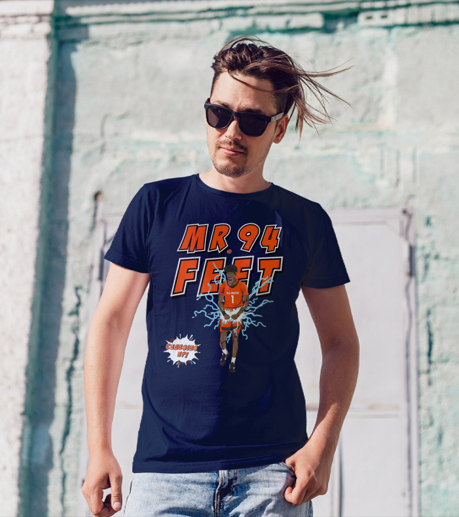 Illinois MR. 94 FEET Charging Up T-Shirt