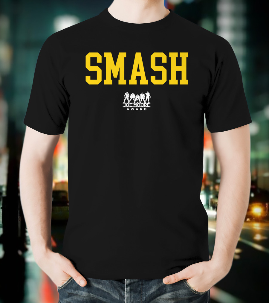 SMASH Joe Moore Award Football Team Recognition T-Shirt