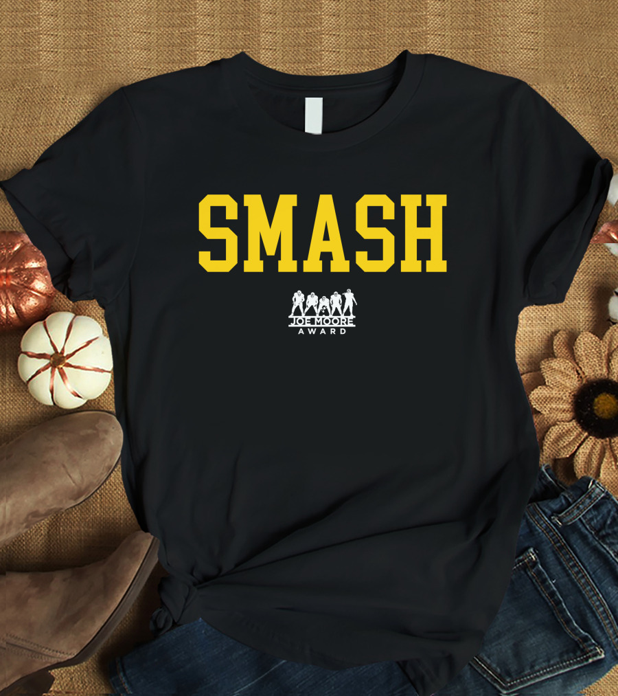 SMASH Joe Moore Award Football Team Recognition T-Shirt