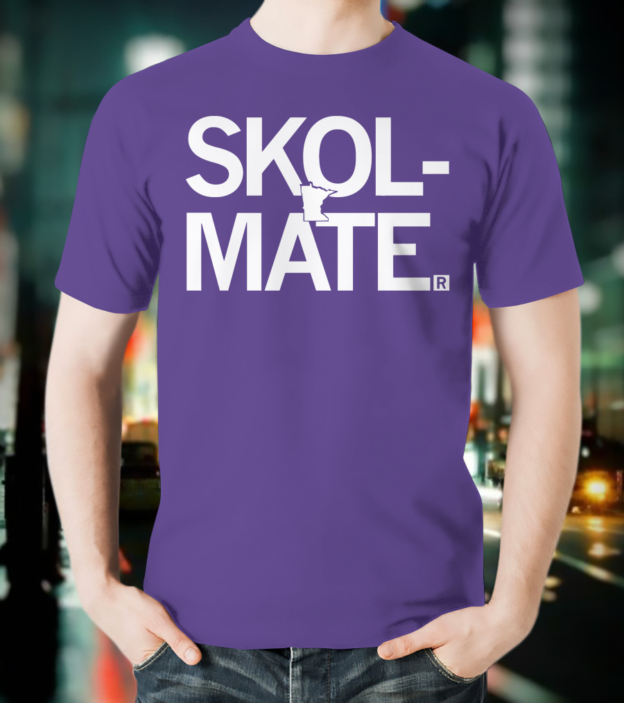 SKOL MATE Minnesota Vikings Fan T-Shirt