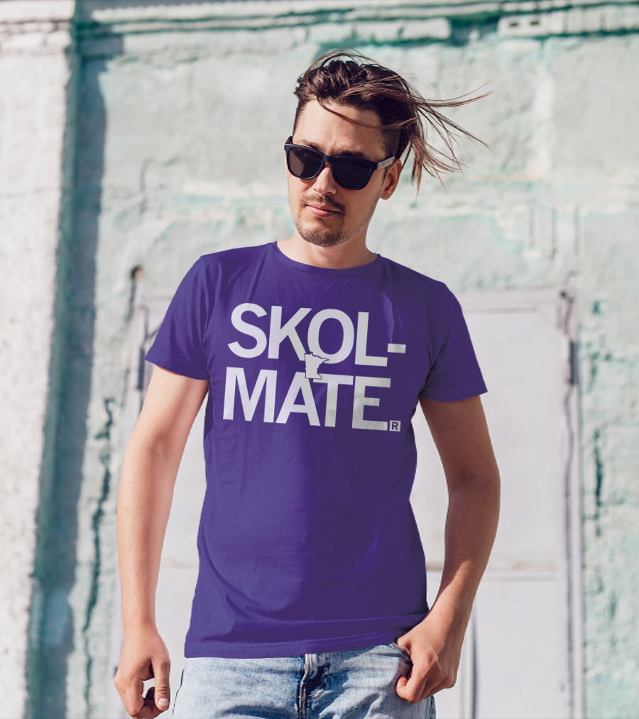 SKOL MATE Minnesota Vikings Fan T-Shirt