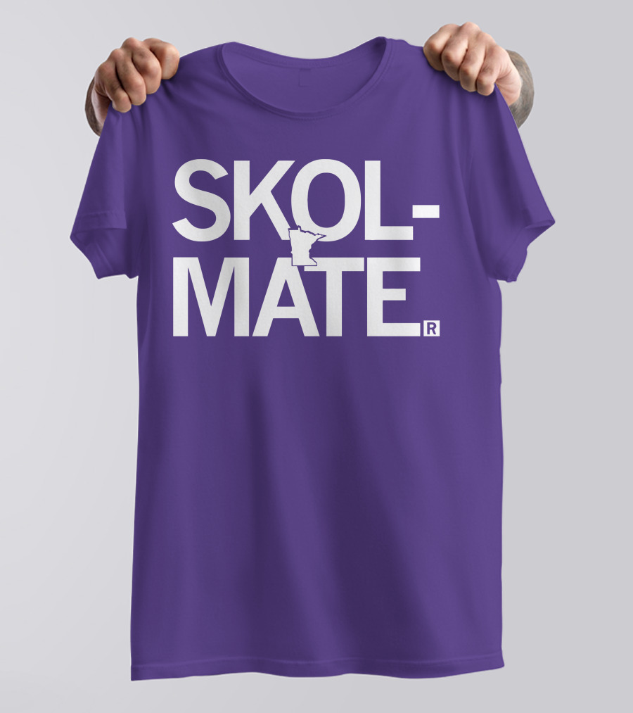 SKOL MATE Minnesota Vikings Fan T-Shirt