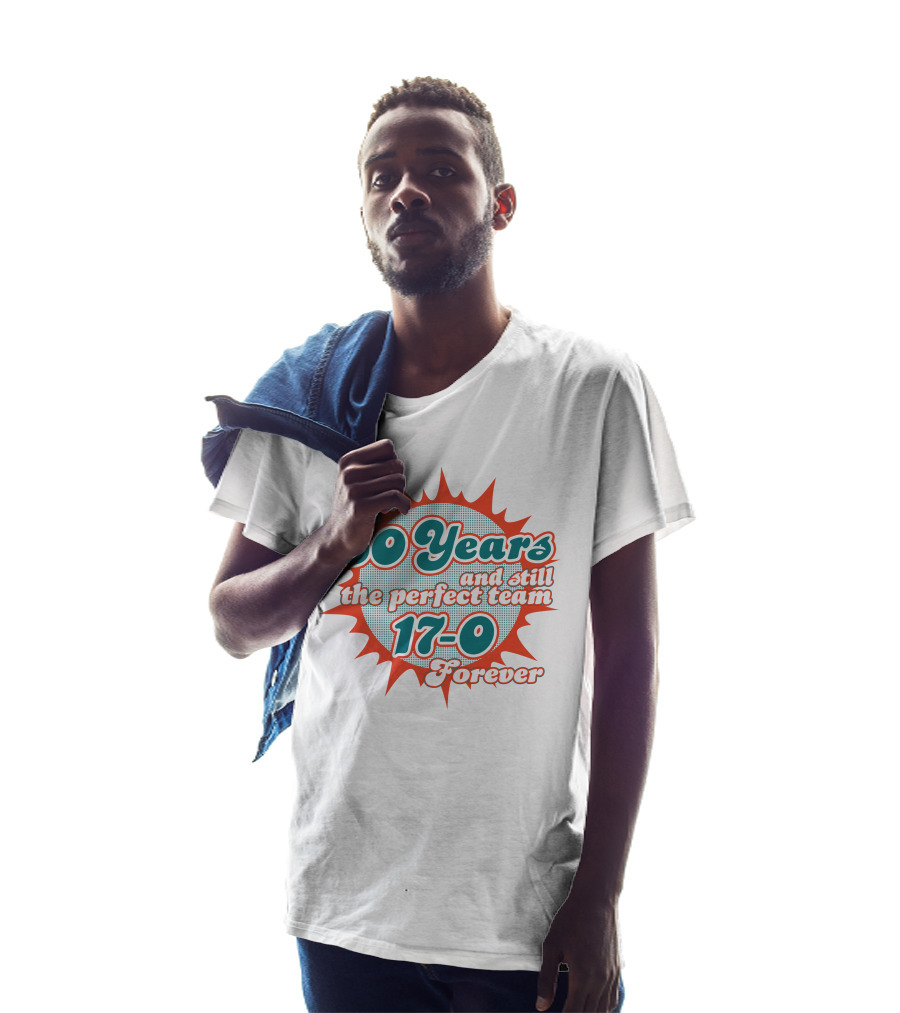 50 Years 17-0 Forever Still The Perfect Team T-Shirt