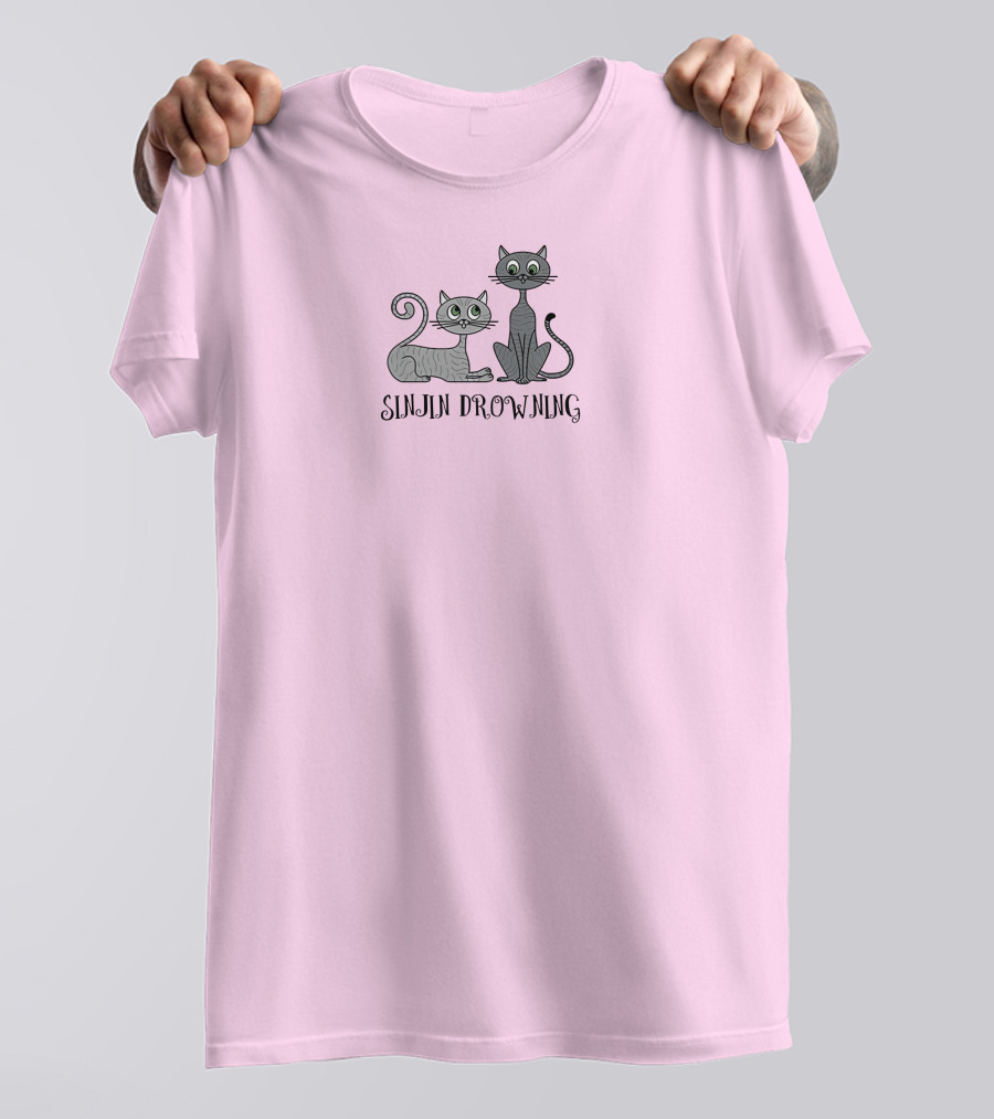 Sinjin Drowning Cats Beck And Jade T-Shirt
