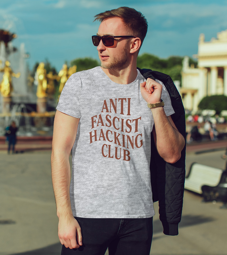 Anti Fascist Hacking Club T-Shirt