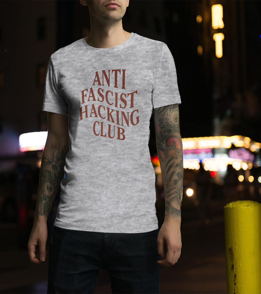 Anti Fascist Hacking Club T-Shirt
