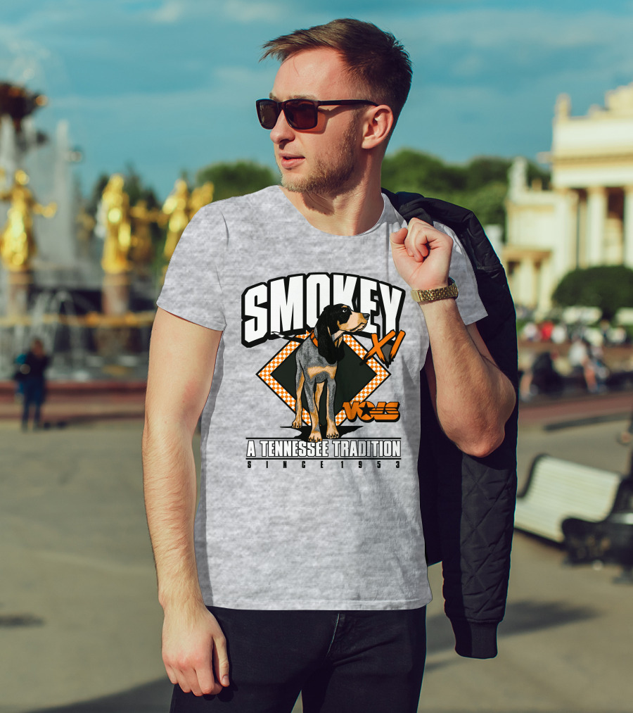 Smokey XI Vols A Tennessee Tradition Since 1953 T-Shirt