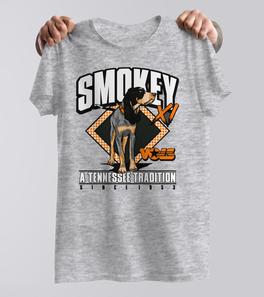 Smokey XI Vols A Tennessee Tradition Since 1953 T-Shirt