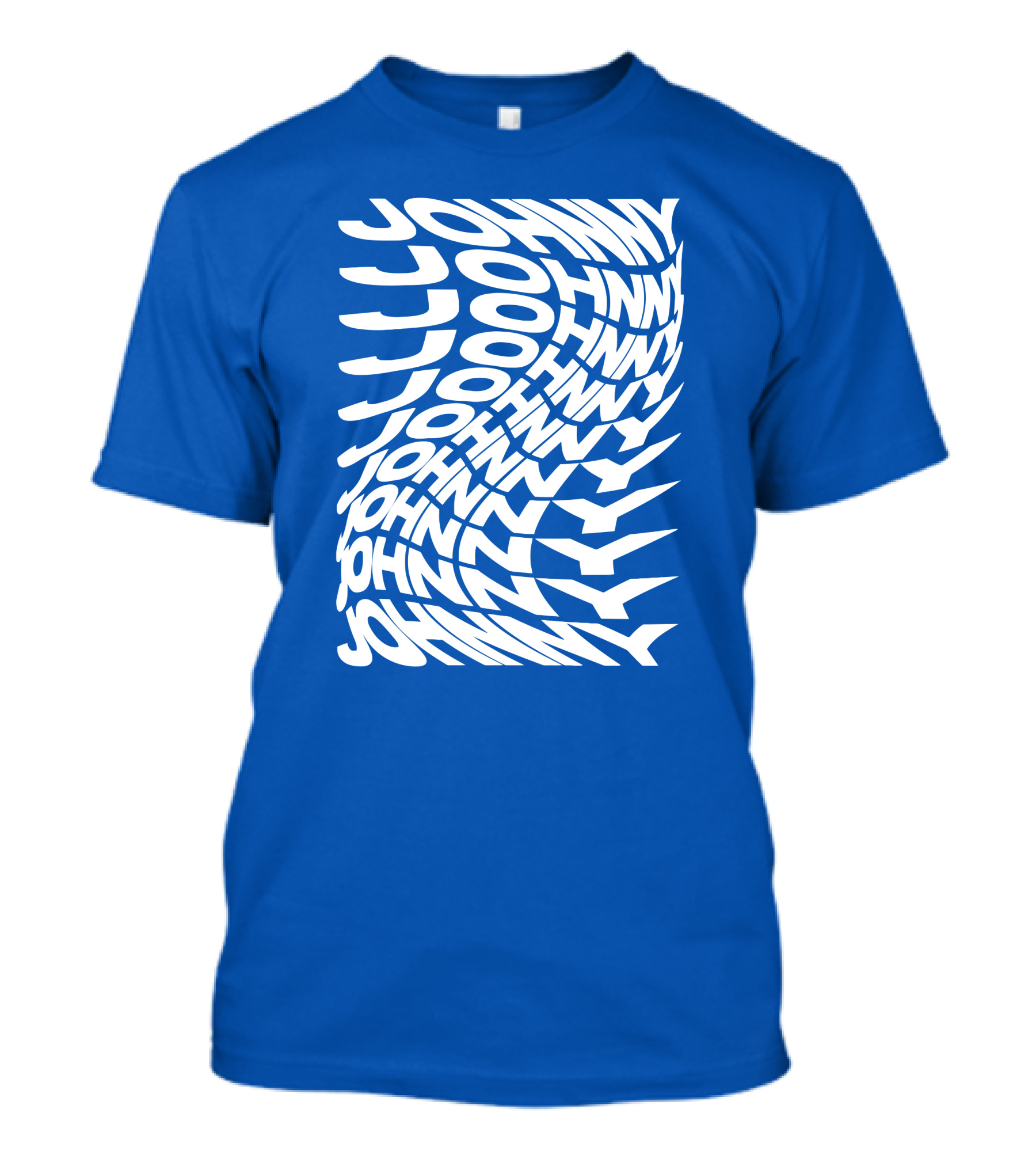Johnny Orlando Johnny Optical Illusion Text T-Shirt