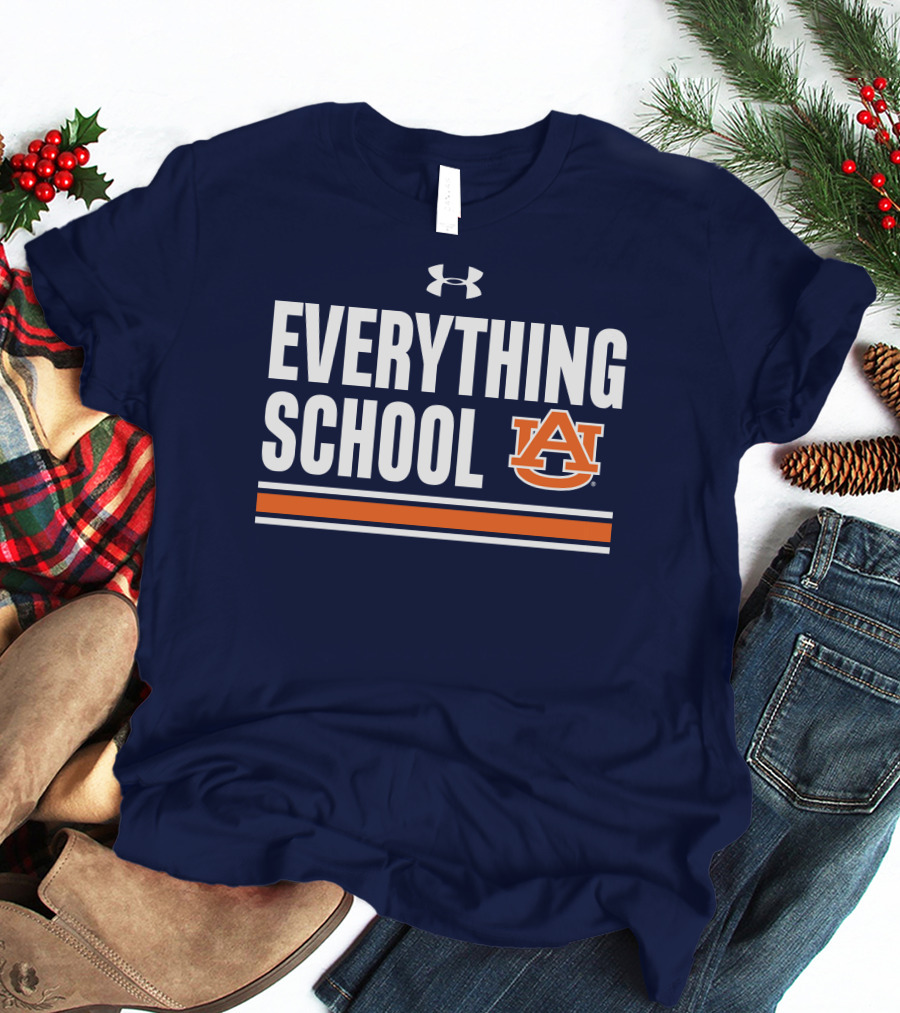 Auburn Football Everything School Under Armour AU T-Shirt