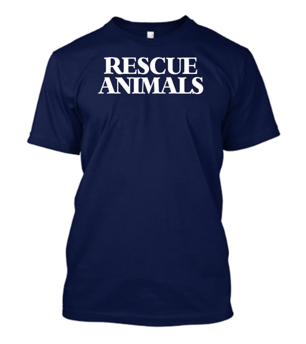 Vintagevegans Rescue Animals T-Shirt