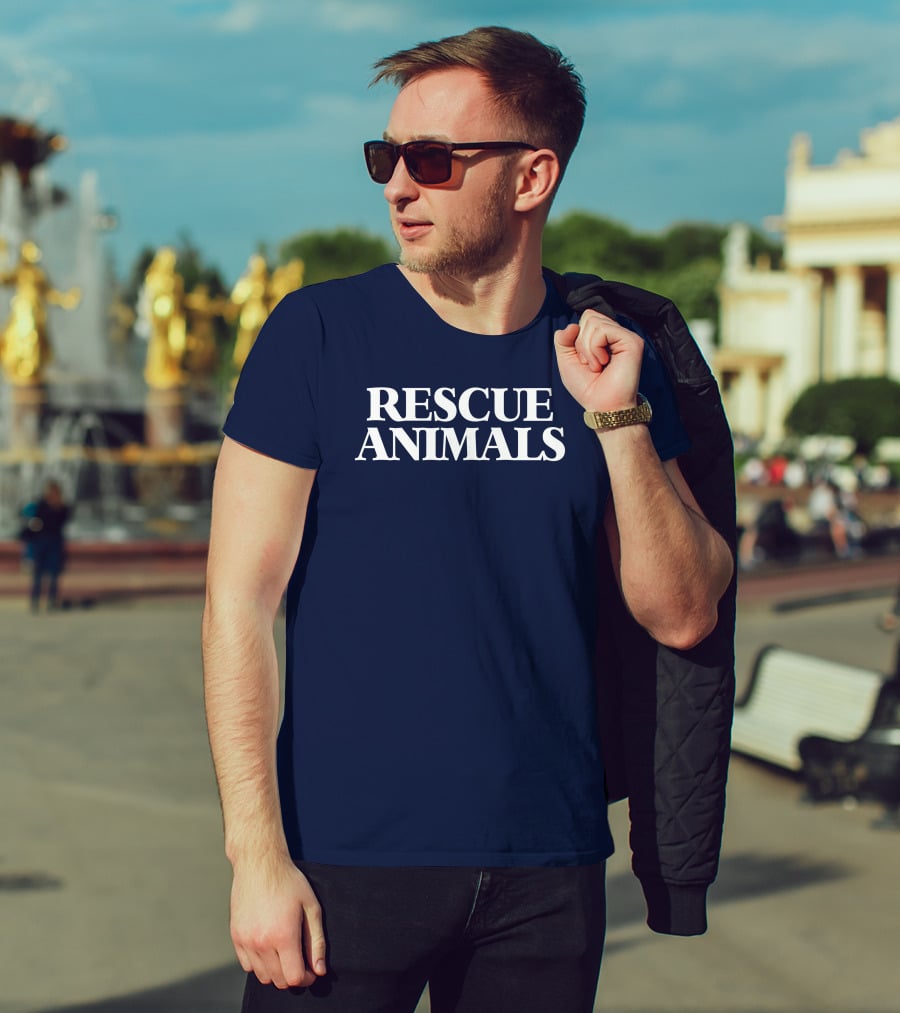 Thevintageveganchick Rescue Animals T-Shirt