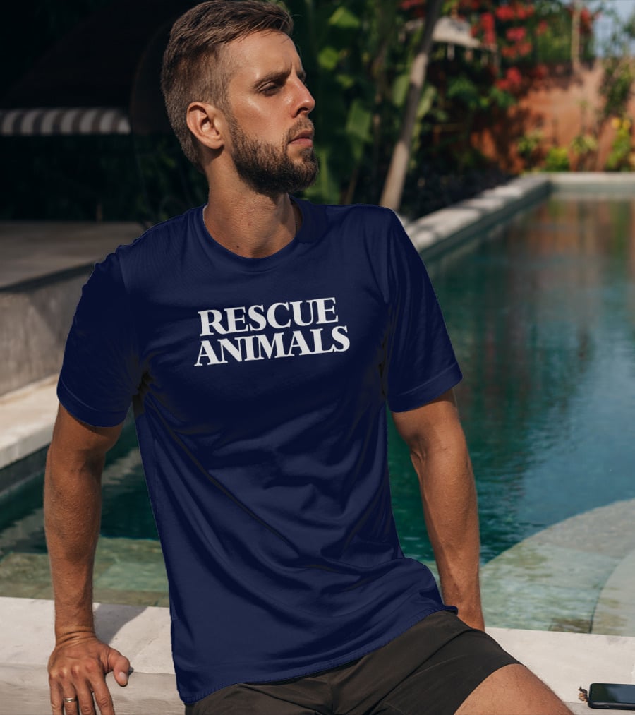 Thevintageveganchick Rescue Animals T-Shirt