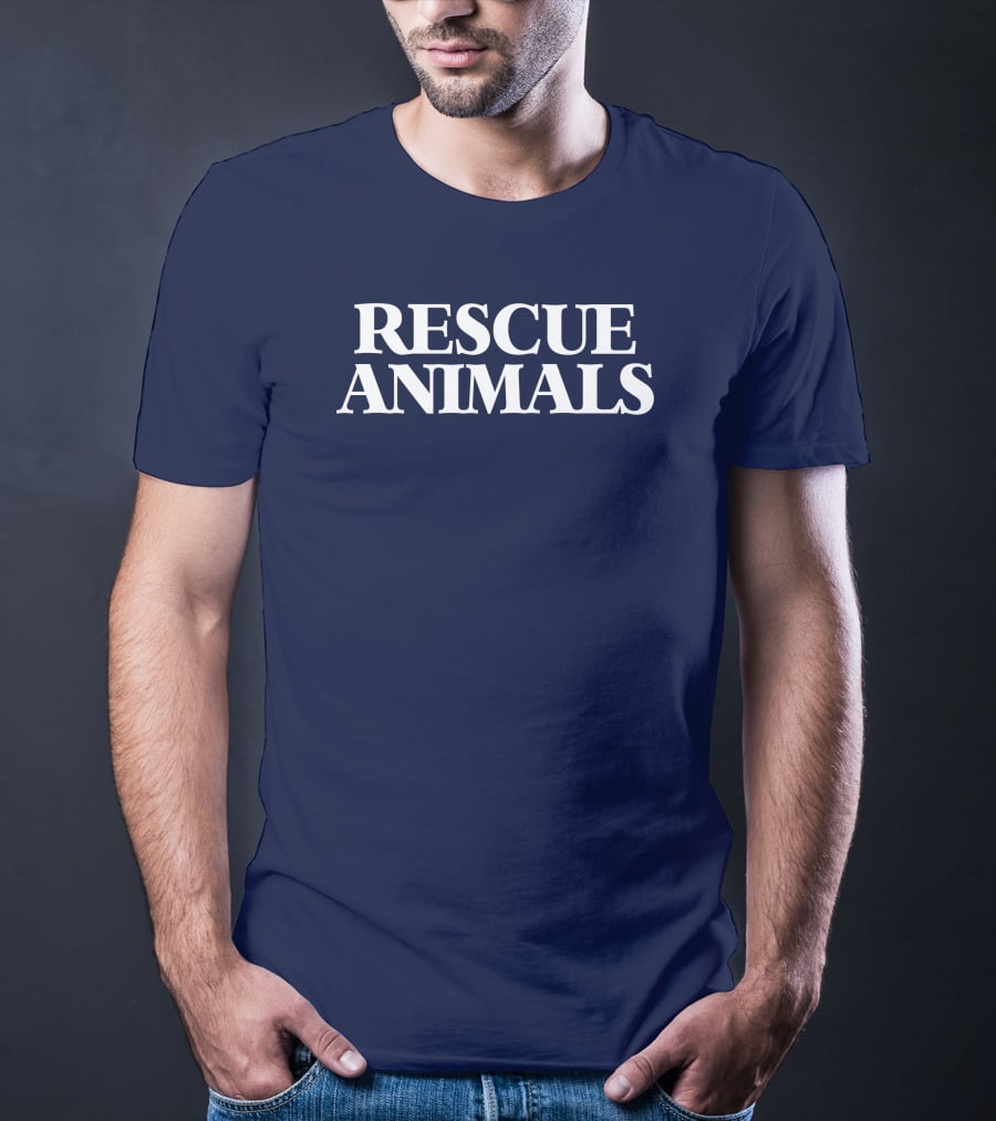 Thevintageveganchick Rescue Animals T-Shirt
