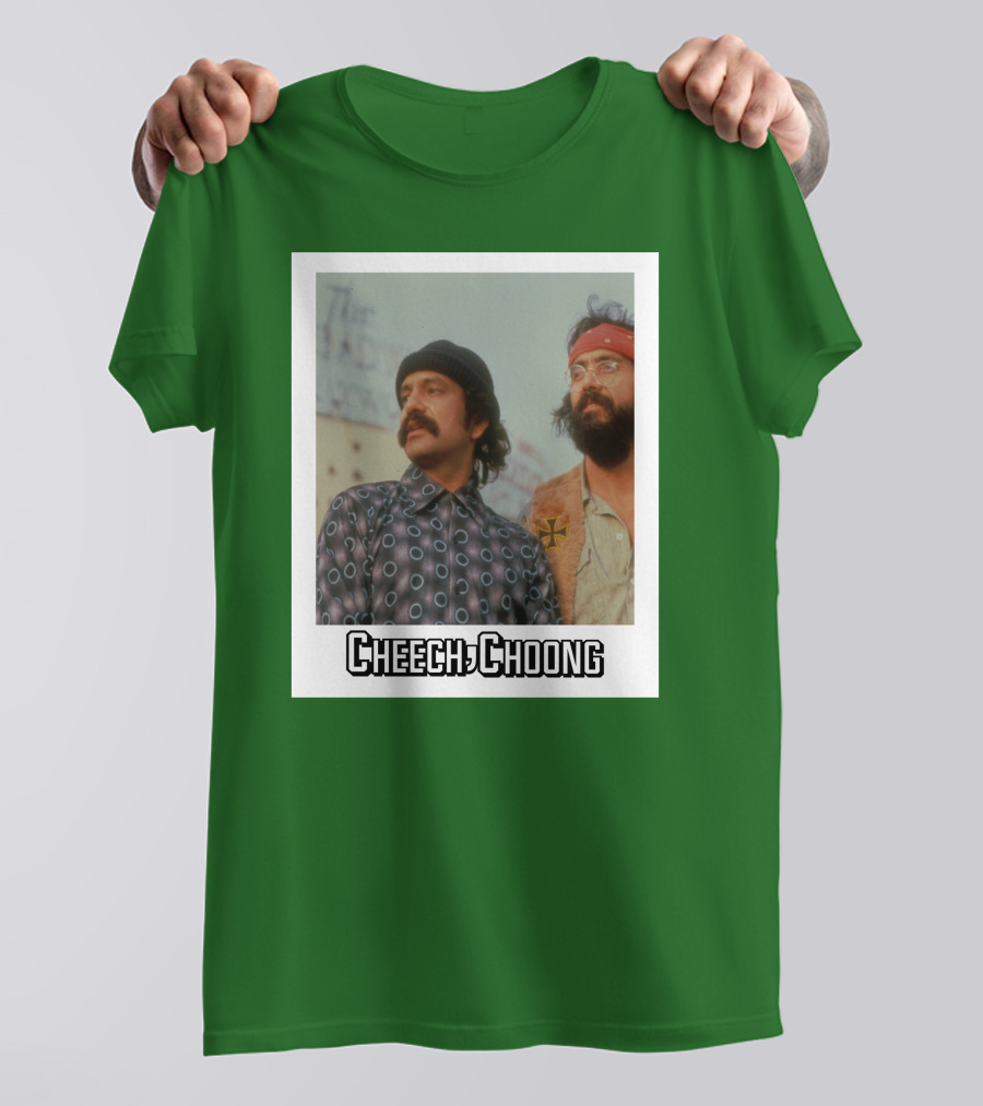 Cheech And Chong Retro Movie Duo Mikey Banker T-Shirt