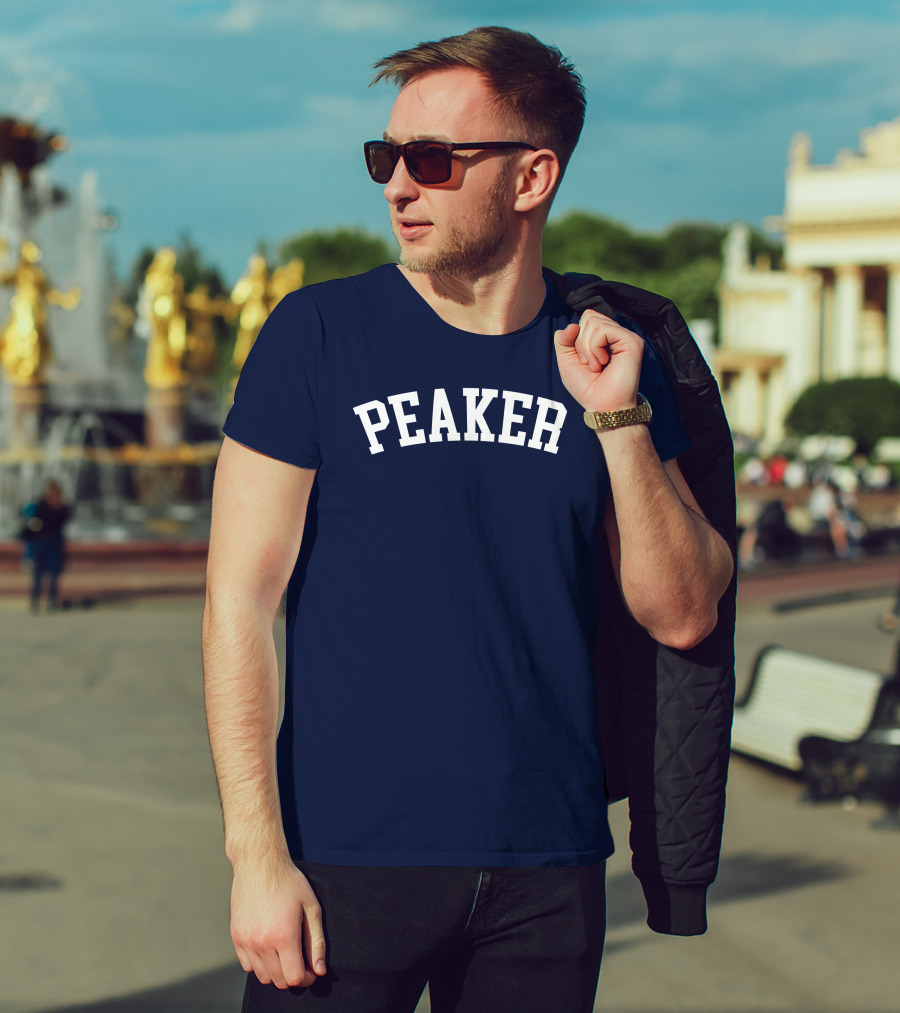 Scigirl3 Peaker Bold Typography T-Shirt