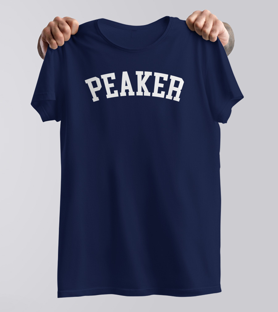 Scigirl3 Peaker Bold Typography T-Shirt