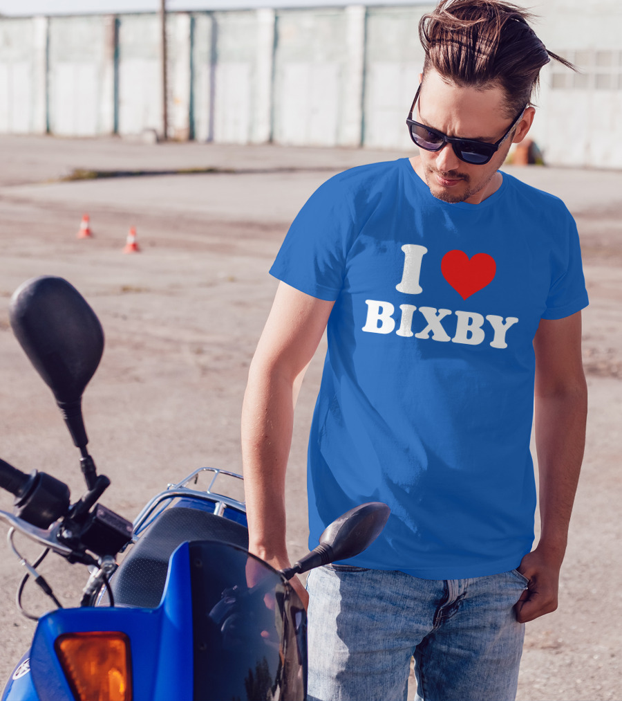 Agent47il I Love Bixby Heart T-Shirt
