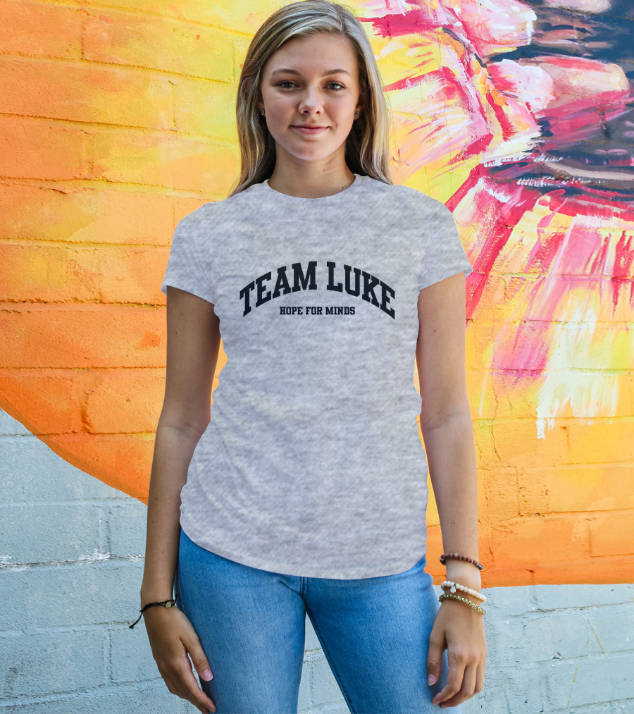Tim Siegel Team Luke Hope For Minds T-Shirt