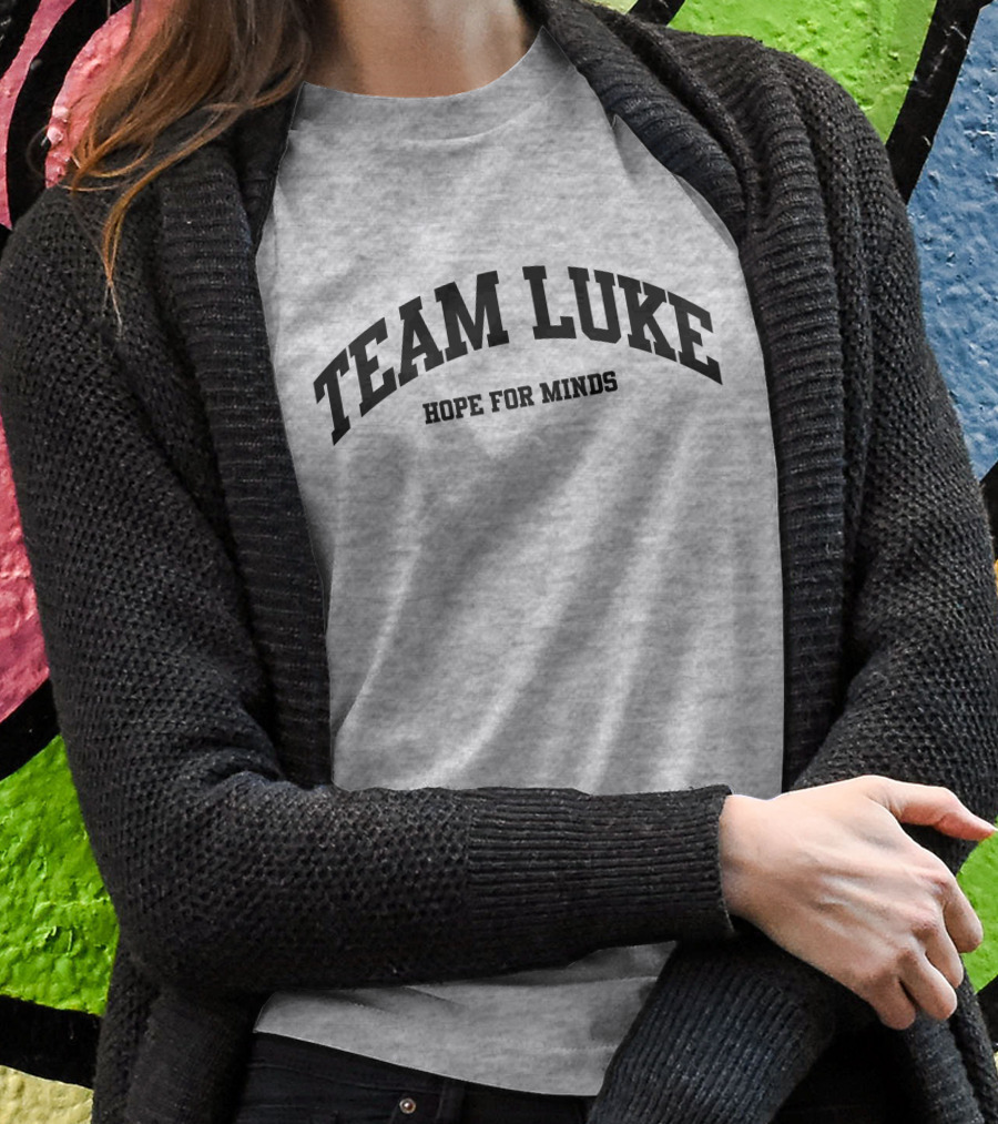 Tim Siegel Team Luke Hope For Minds T-Shirt