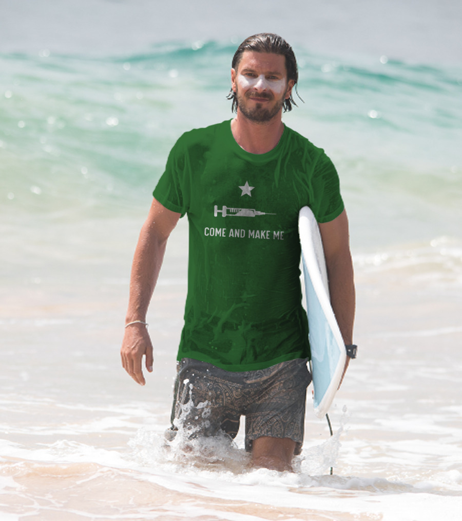 Thatdumbgiraffe Come And Make Me Star Syringe T-Shirt