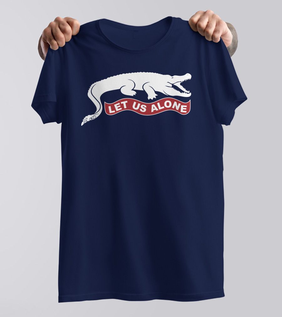 Crocodile Let Us Alone T-Shirt