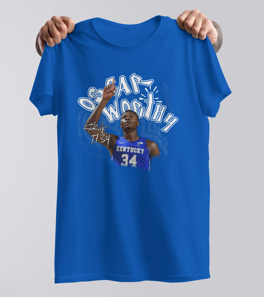 Oscar Worthy Kentucky 34 Team H34 T-Shirt