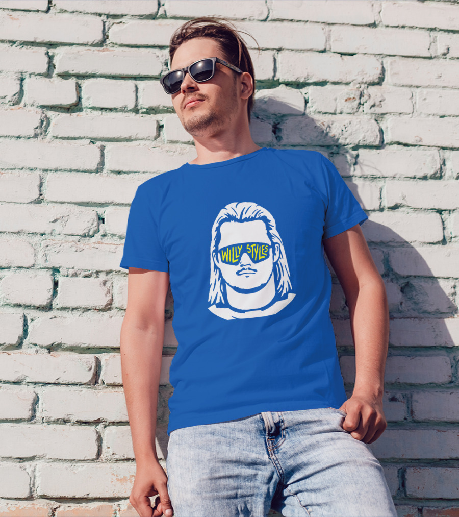Futuremrsmarner Willy Styles Retro Sunglasses T-Shirt