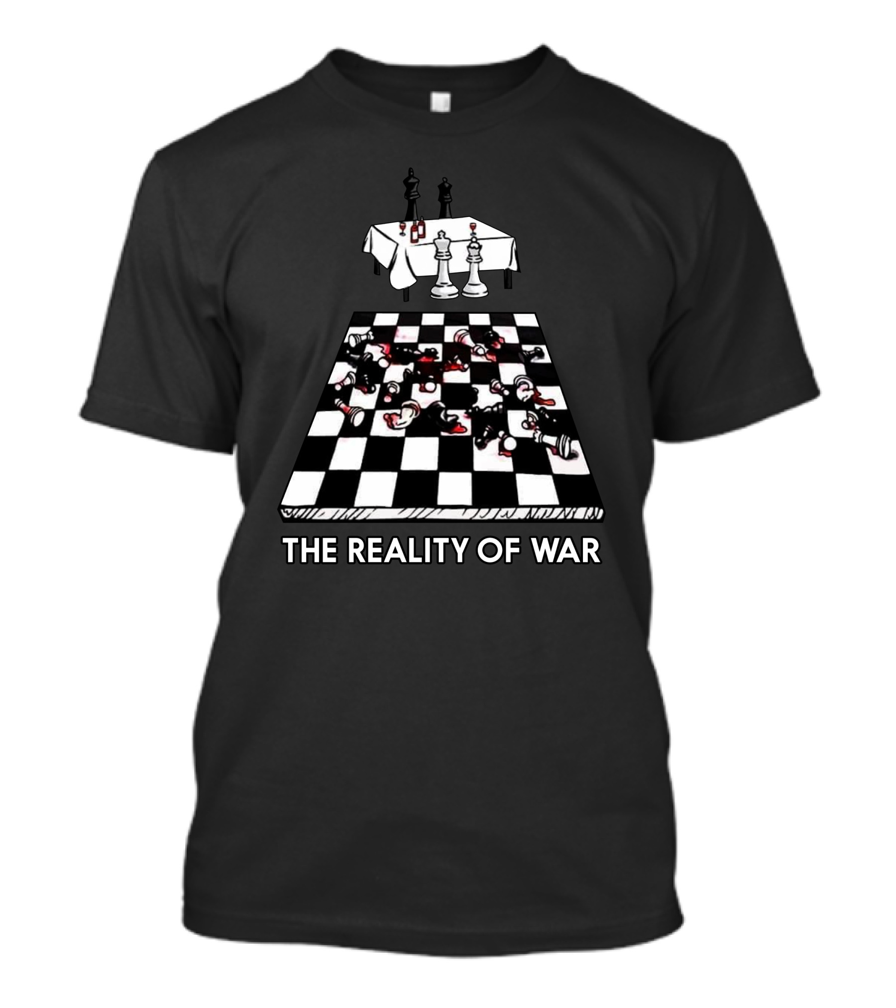 Luke Rudkowski Real Life Chess Wearechange The Reality Of War T-Shirt
