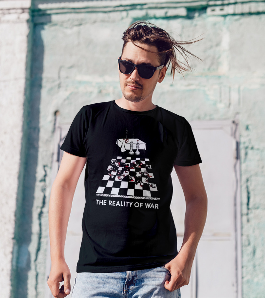 Luke Rudkowski Real Life Chess Wearechange The Reality Of War T-Shirt