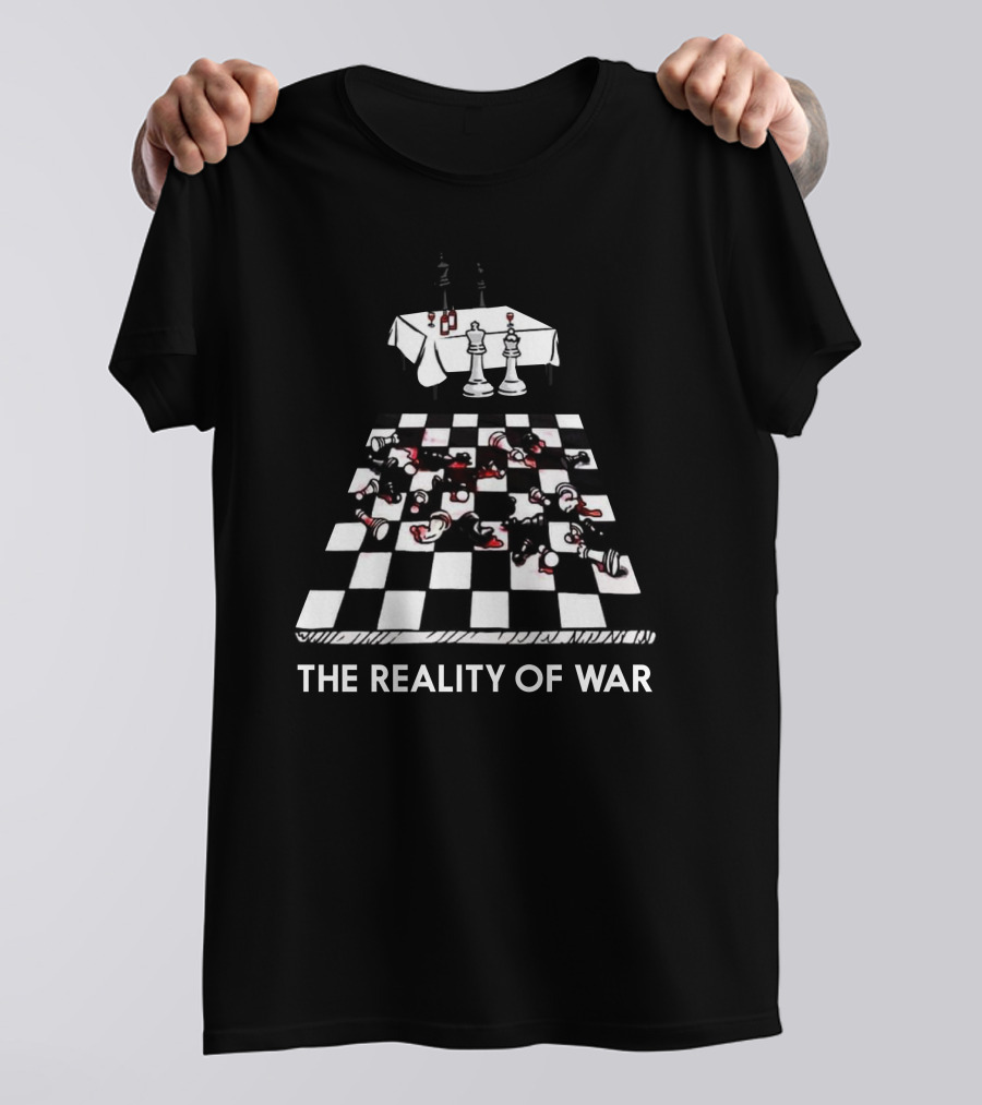 Luke Rudkowski Real Life Chess Wearechange The Reality Of War T-Shirt