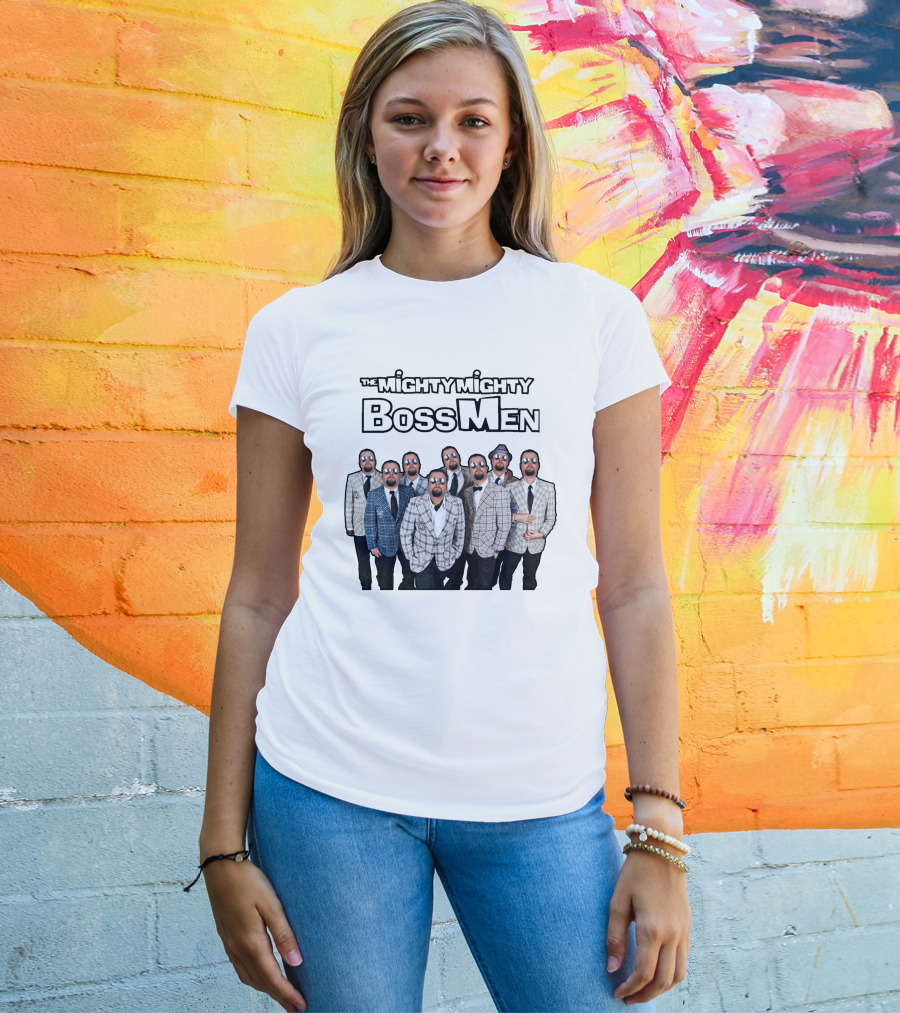 The Mighty Mighty Boss Men JaimsVanDerBeek Band Members In Suits T-Shirt